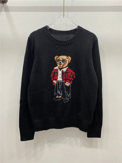 Womens Sweety Bear Cartoony Sweater