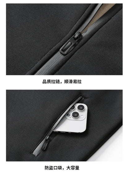 Lamb Cashmere Hoodie Pant Warmy Tracksuit Sets For Men Women