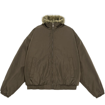 Winter Jacket Men Parkas Thicken Warm Coat Mens Stand Collar Jackets Solid Color Parka Coat Women Fashion New Streetwear