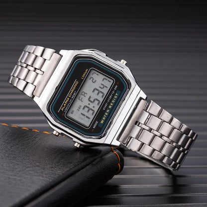 Bold Silicon Mens Digital Watch