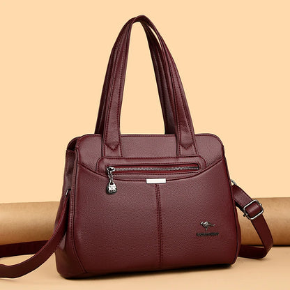 High Quality Womens Soft Leather Shoulder Bags