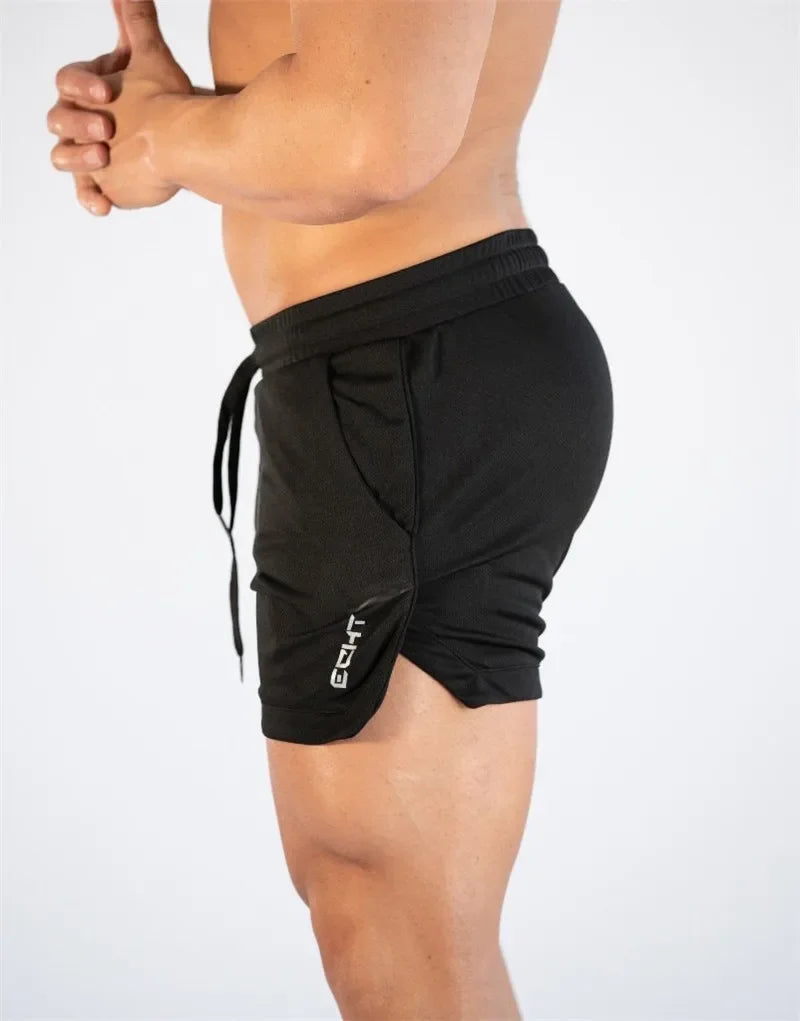 Hit Hard Casual Mens Breathable Gym Training Shorts
