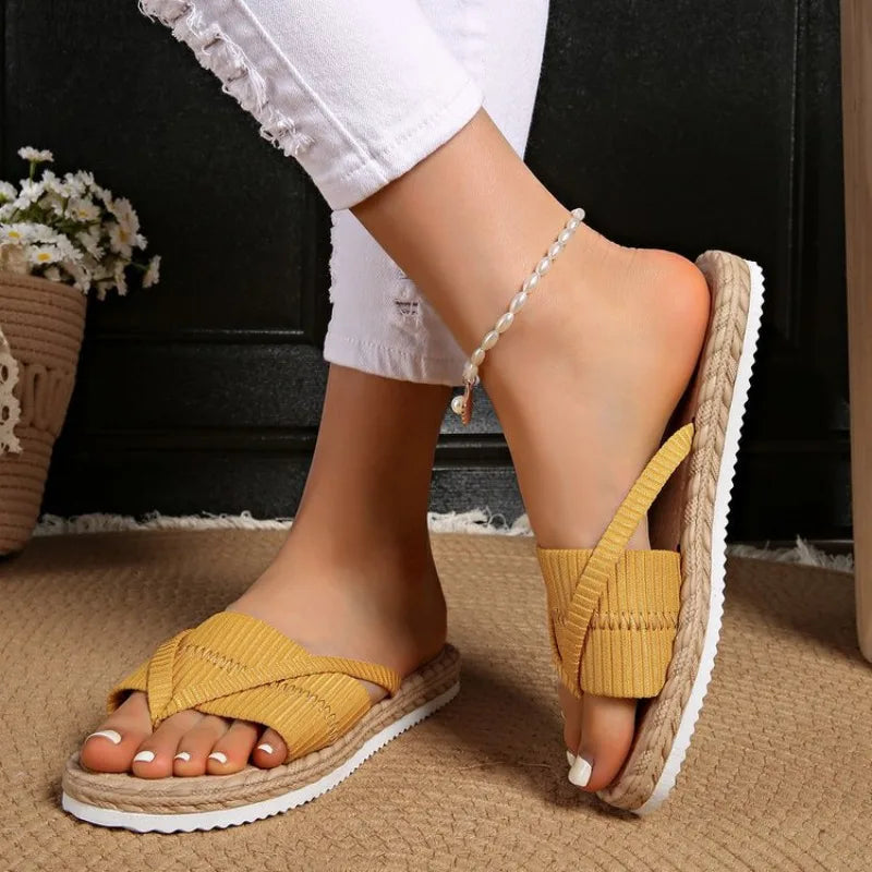 Womens New Fashion Flat Sandals