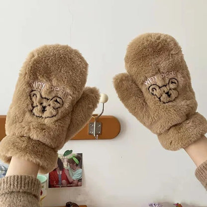 Cute Bear Style Warm Hats