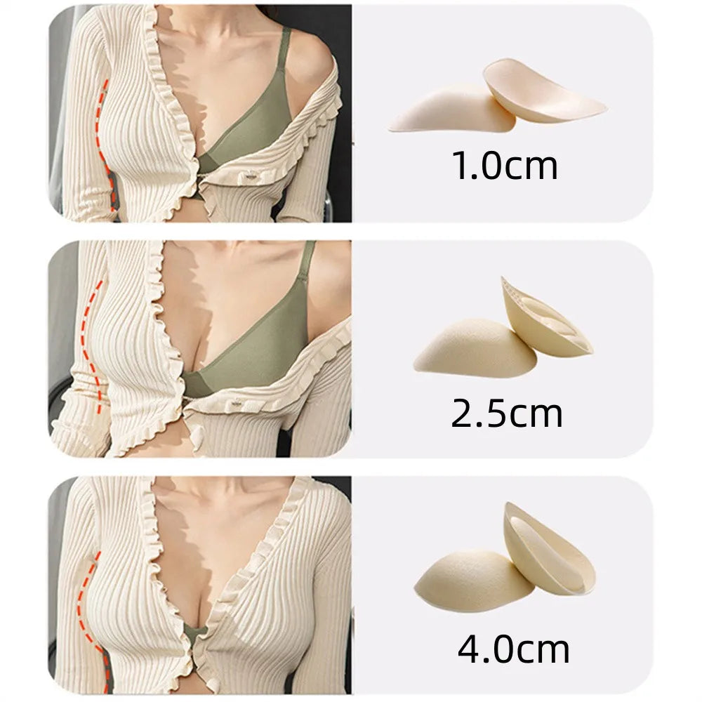 Externally Supported Push-Up Bra – Breathable Wire-Free Lift