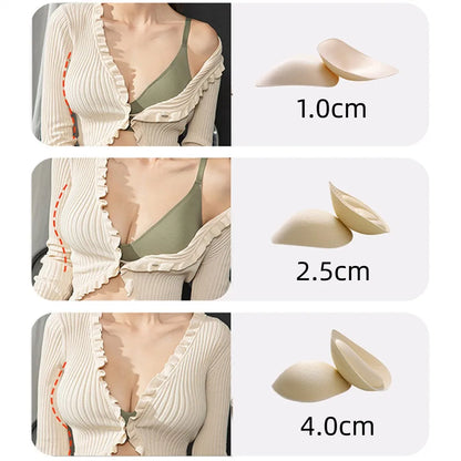 Externally Supported Push-Up Bra – Breathable Wire-Free Lift