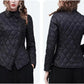 Autumn Women's Short Lace Collar Cotton-Padded Jacket: Slim and High-Grade