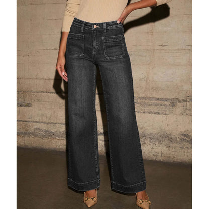 New High Waist Denim Jeans