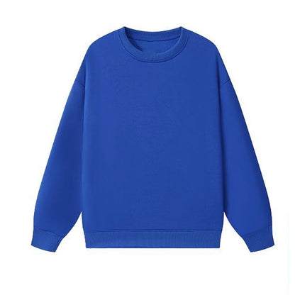 Unisex Basic Fleece Oversized Crewneck Sweatshirts