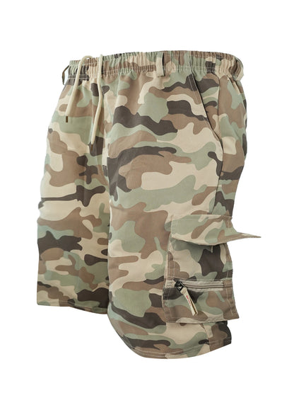Green Flap Army Tactical Summer Mens Cargo Shorts