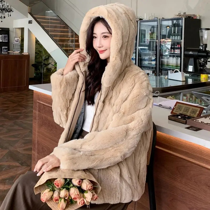 Furry Inside Hooded Jackets