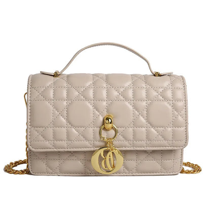 Chic Quilted Black Chain Flap Bag