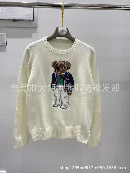 Womens Sweety Bear Cartoony Sweater