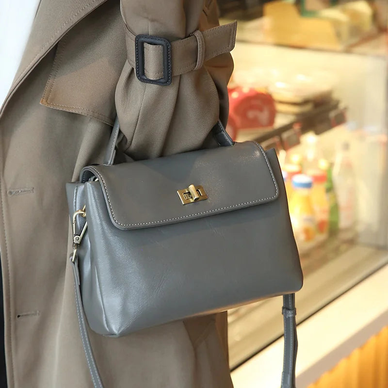 Genuine Leather Luxury Kangaroo Casual Women Handbags