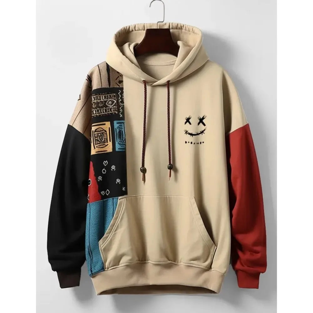 Imessage Print Oversized Hoodie Unisex Streetwear Sweatshirt For Men Women
