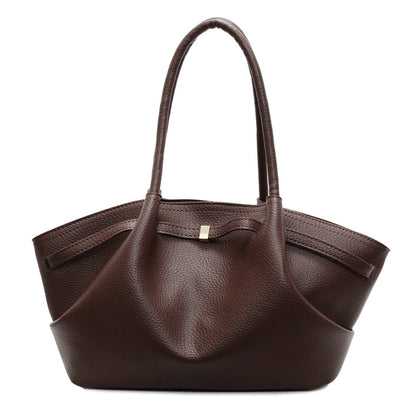 Genuine Leather Elegant Large Capacity Tote Bags