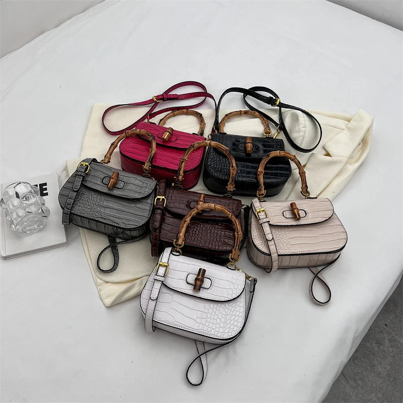 4pcs Womens Top Brand Soft Handbags