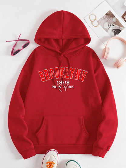 Adventure Life Brooklyn New York Printed Women Sweatshirt