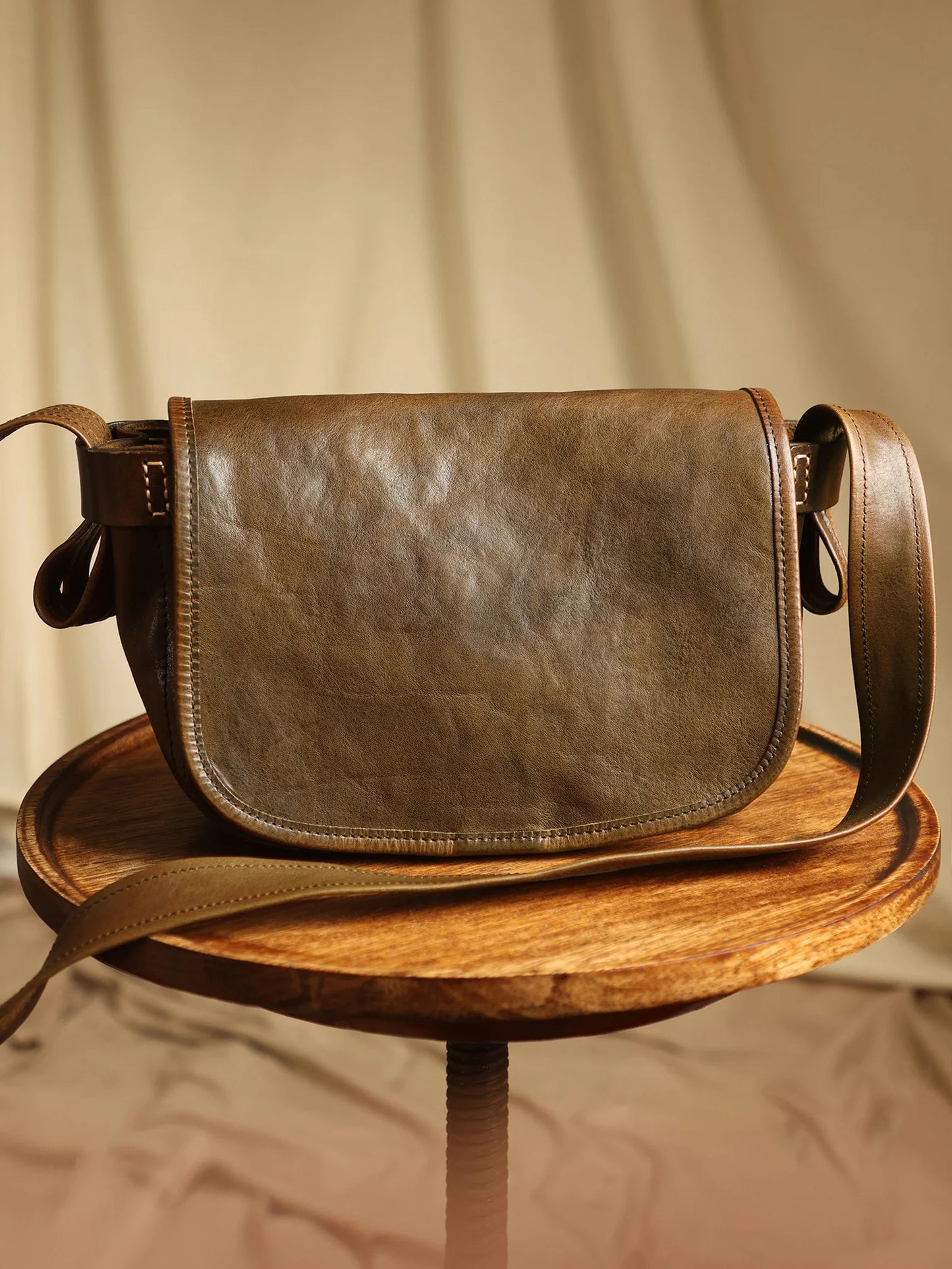 Casual Luxury Soft Leather Handbag Clutch Bag