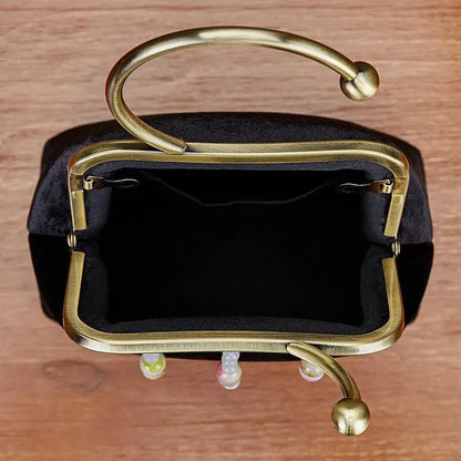 Round Handle Vintage Women S Leather Handbags