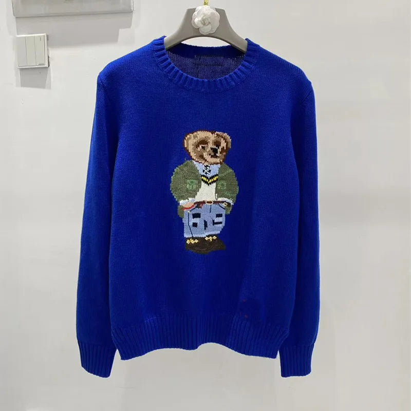 Womens Sweety Bear Cartoony Sweater