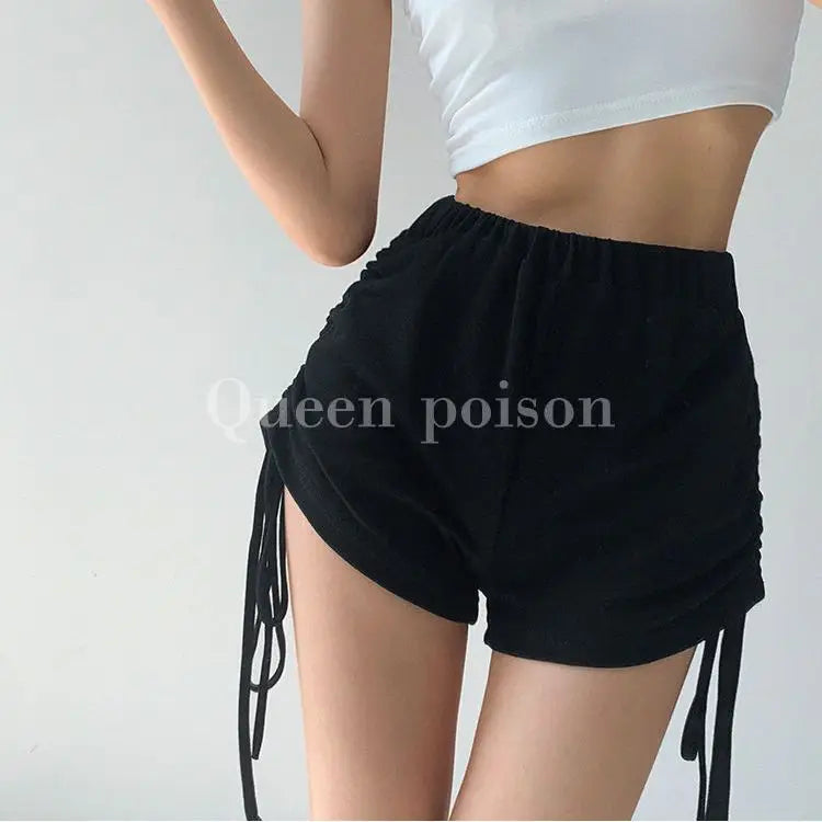 Drawstring Loose Outdoor Sports Shorts For Women