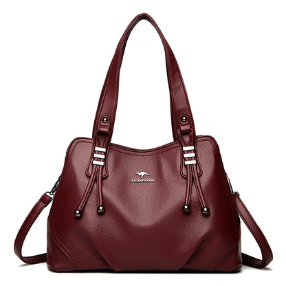Womens Minimal Soft Leather Handbags