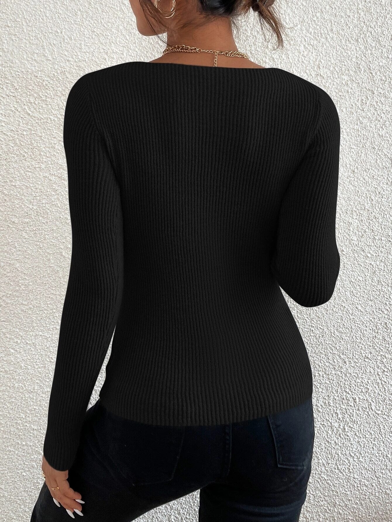 Thin V-Neck Autumn Winter Sweaters For Women