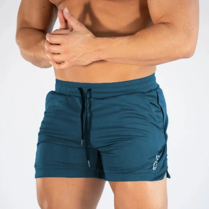 2 In 1 Mens Training Gym Fitness Sport Style Shorts