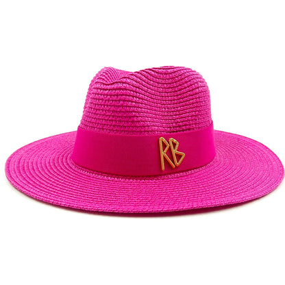 Hepburn Vintage Design Elegant Straw Sun Cap Hat