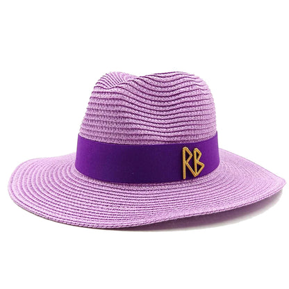 Hepburn Vintage Design Elegant Straw Sun Cap Hat