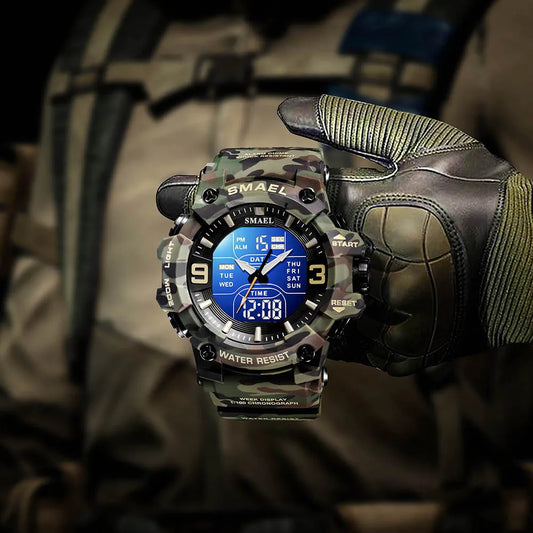 Analog Green Military Watches