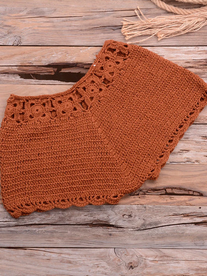 Womens Crochet Micro Brazilian Bikini Tops