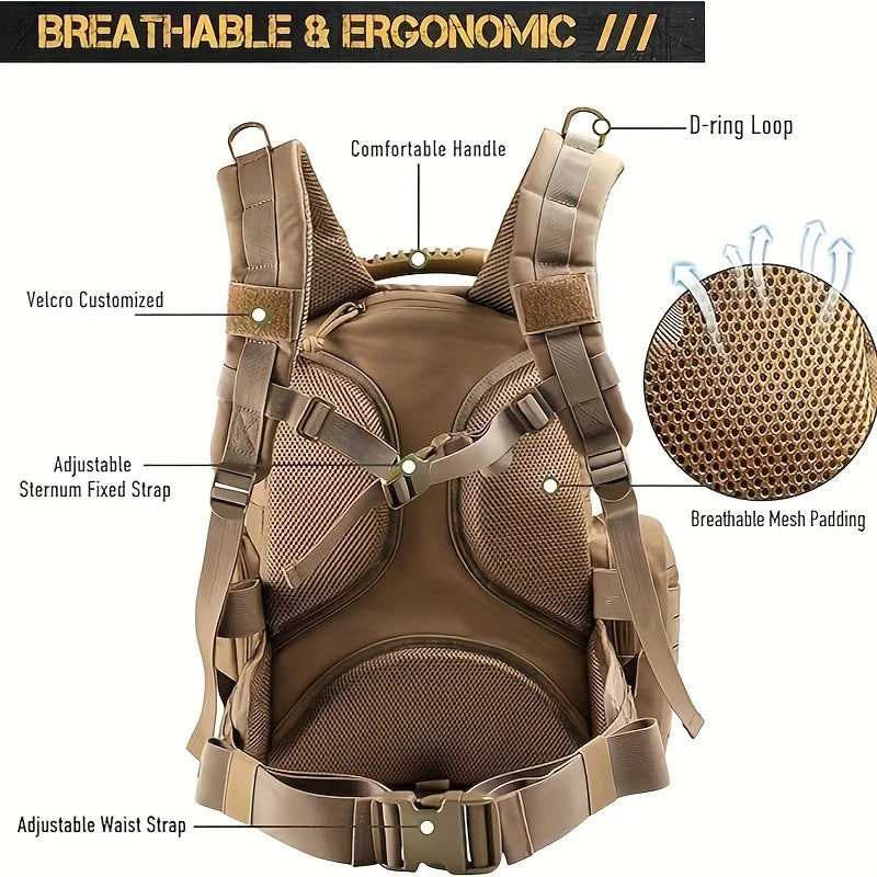 Camper Waterproof Tactical Backpacks