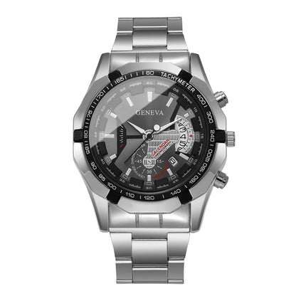 Luxury Quartz Big Face Mens Watches