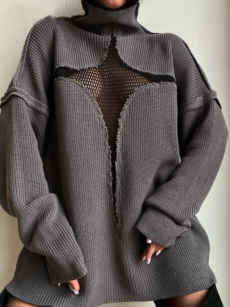 Women Oversized Knitted Sweater