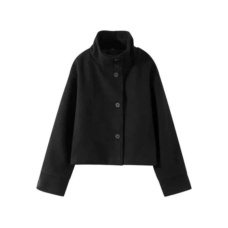 Stand Collar Long Winter Coats