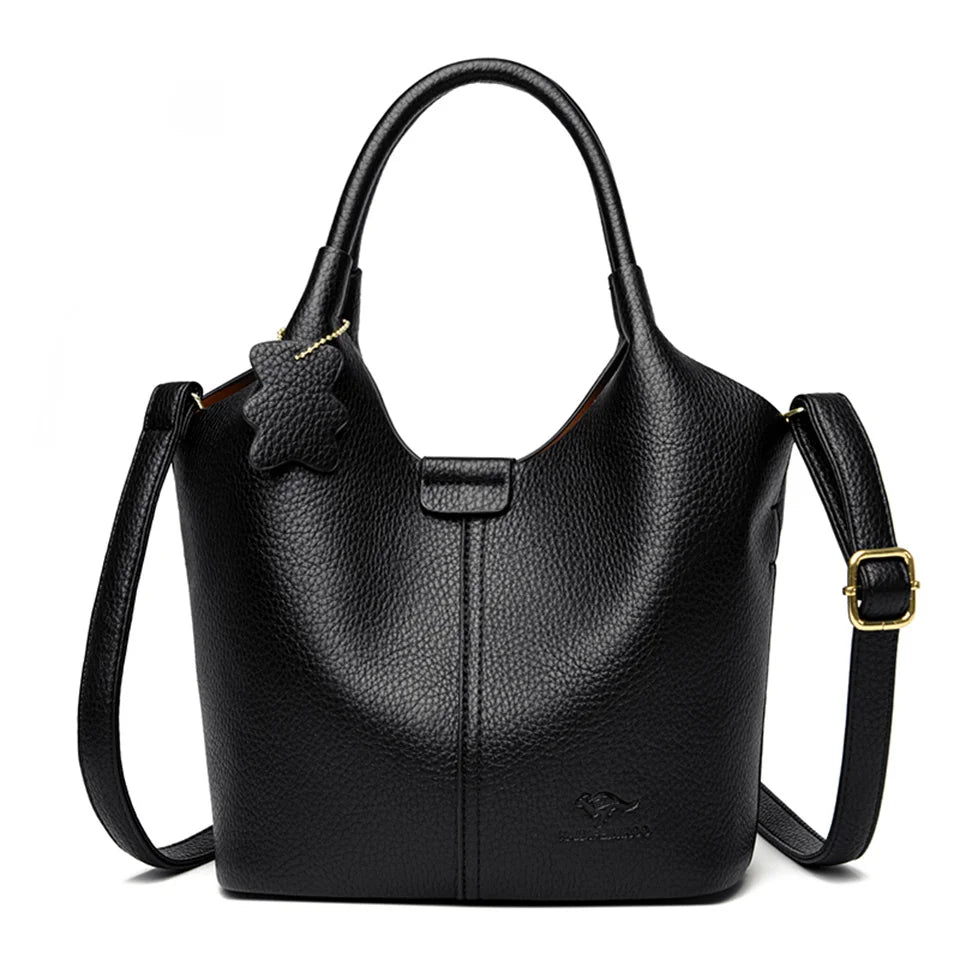 Minimal Womens Soft Leather Handbags