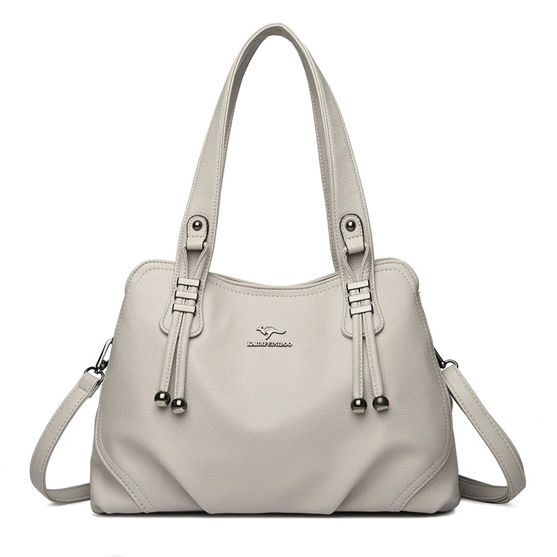 Womens Minimal Soft Leather Handbags