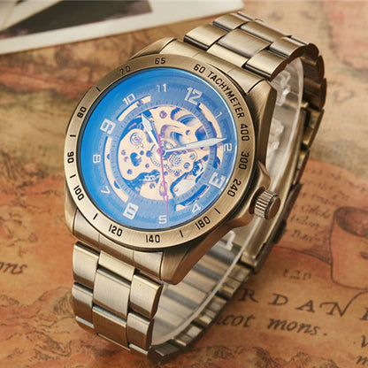 Vintage Steampunk Aesthetic - Luxury Mechanical Skeleton Watch