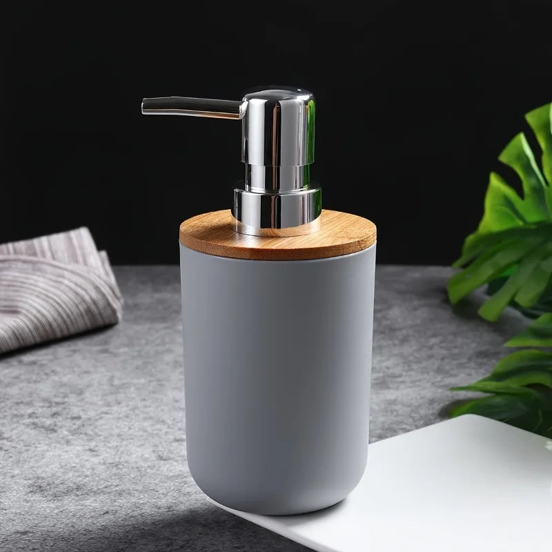 280ml Bamboo Lotion Soap Dispenser