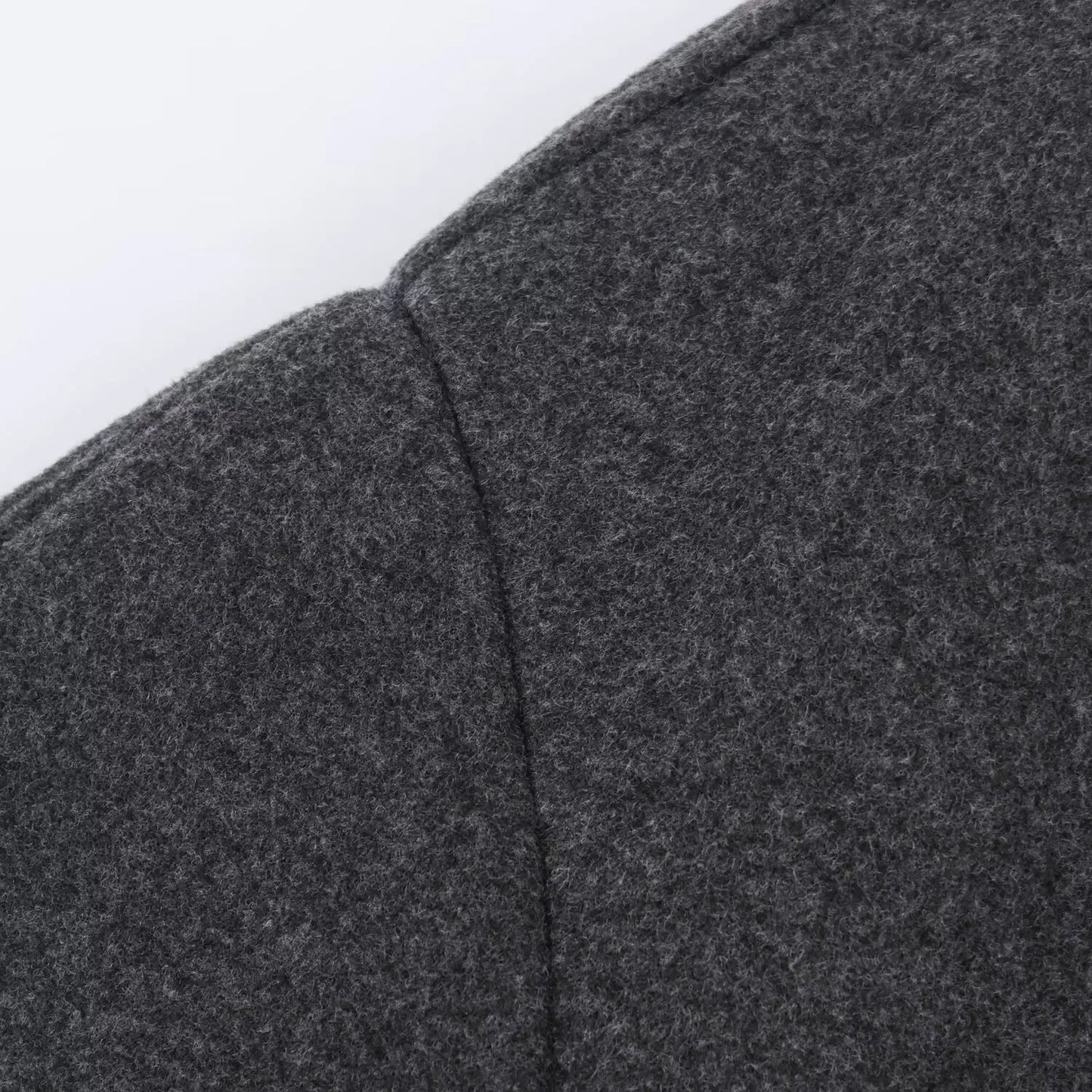 Classic Wool-Blend Overcoat – Elegant Long Coat for Women