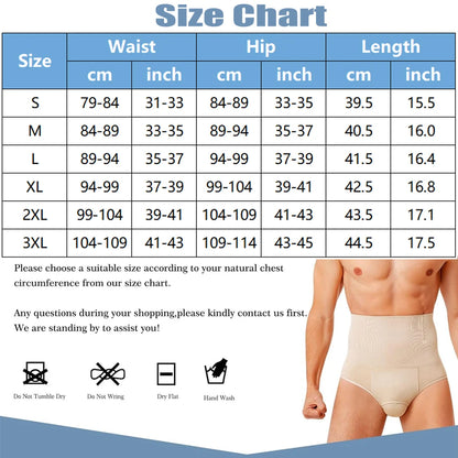 Men Anti Chafing Body Compression Shorts Underwear
