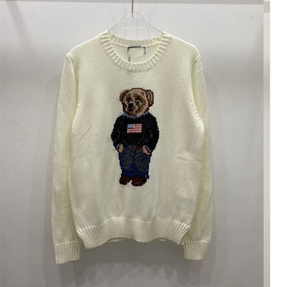 Womens Sweety Bear Cartoony Sweater