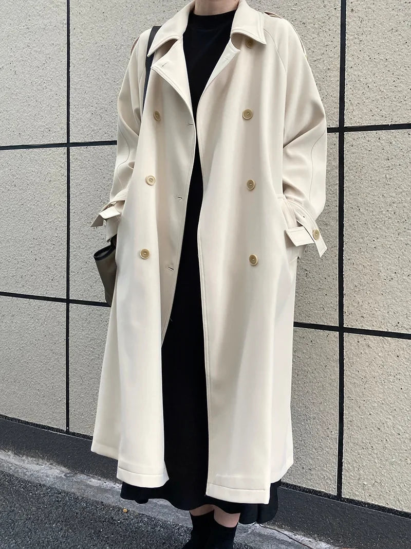 Women Vintage Windbraker Trench Coats