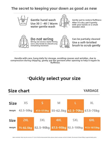 Bright Waterproof Puffer Coats