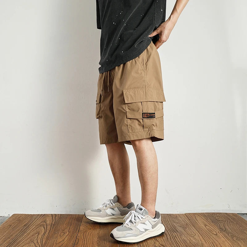 5xl Plus Size Under Knee Outdoor Mens Cargo Shorts