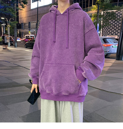 2025 Spring & Autumn Men’s Hoodies – Oversized Hip Hop Sweatshirt, Casual Streetwear