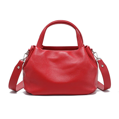 Designer Cowhide Genuine Leather Large Capacity Shoulder Bags