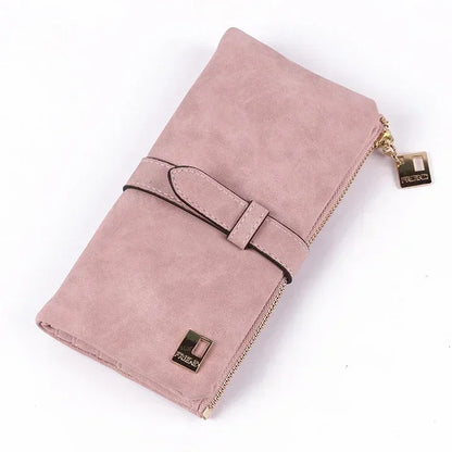 New Womens Two Fold Long Wallets